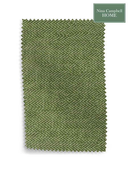 Nina Campbell Green Moore Upholstery Swatch (AK5237) | £0
