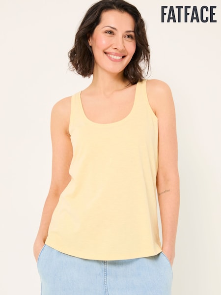 FatFace Kirsty Light Yellow Vest (AK5435) | £19.50