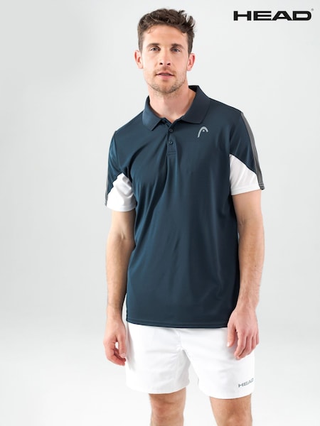 Head Blue Mens Club Tech Polo Shirt (AK5790) | £35