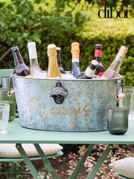 Dibor Gold/Zinc Beverages Beer Bucket (AK5801) | £49