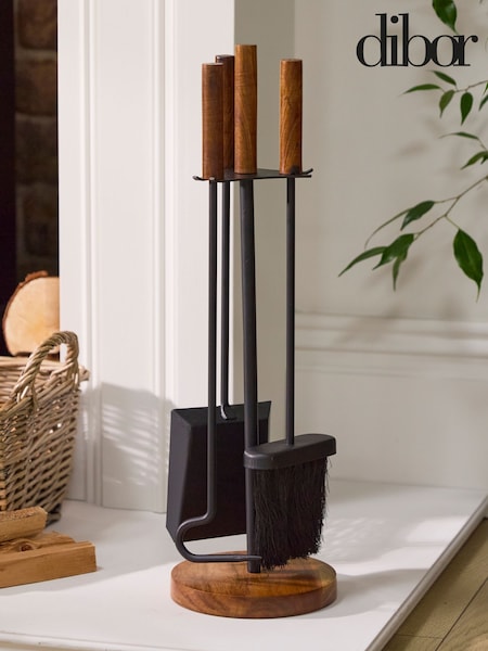 Dibor Black/Wood 3 Tool Fire Set (AK5804) | £52