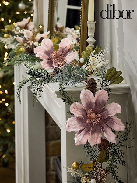 Dibor Pink Magnolia Blush Garland (AK5824) | £48