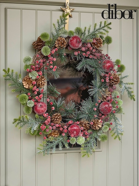 Dibor Red Candied Apple Wreath (AK5970) | £45
