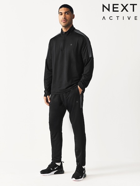 Black Active Training Tracksuit (AK6006) | £48