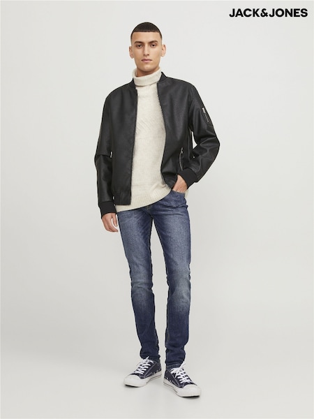 JACK & JONES Blue Skinny Fit Liam Jeans (AK6447) | £35