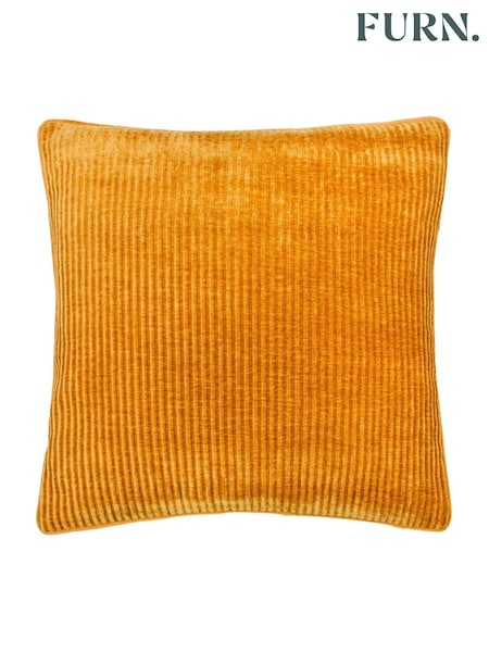 Furn Mustard Yellow Garda Corduroy Cushion Bundles (AK6738) | £22