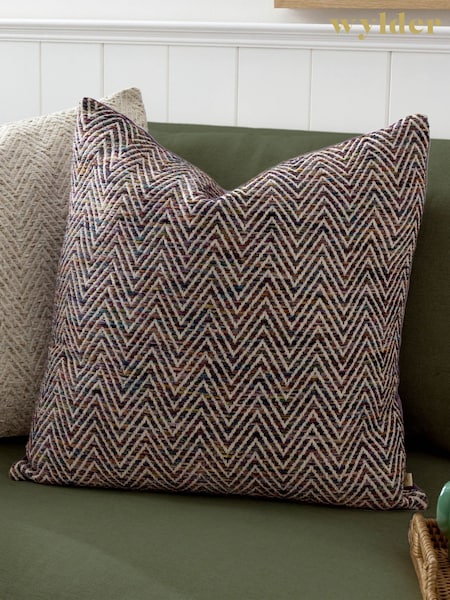 Wylder Heather Croft Jacquard Cushion (AK6739) | £24