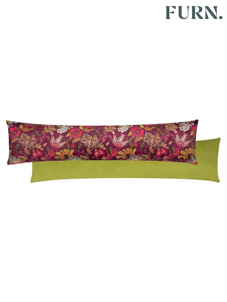 Furn Cerise Viranai Floral Velvet Draught Excluder (AK6998) | £17