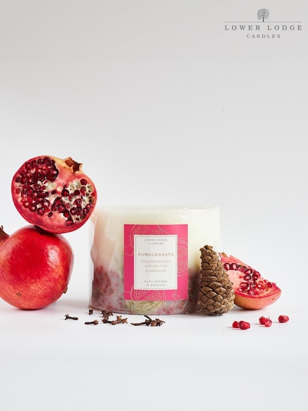 Lower Lodge Oak Hills Pomegranate Large Botanical Candle (AK7148) | £32