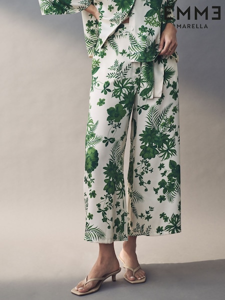 Emme Marella Green Risico Long Trousers (AK7324) | £96