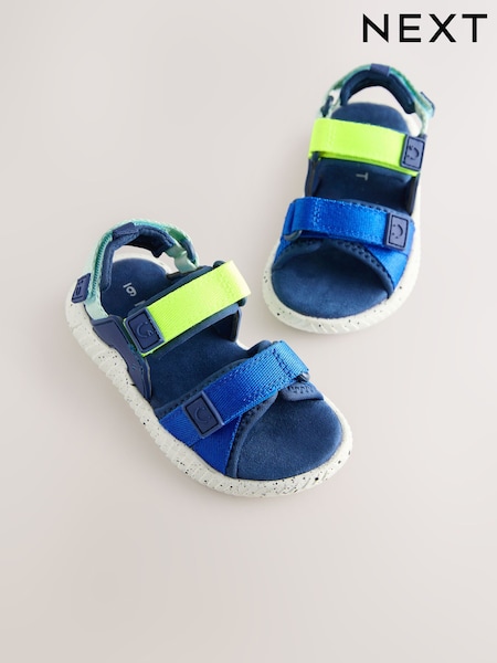 Blue Utility Trekker Sandals (AK7344) | £16 - £19