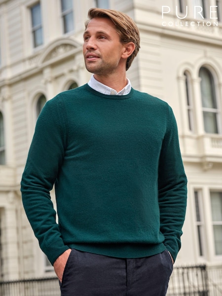 Pure Collection Cashmere Crew Sweater (AK7992) | £155
