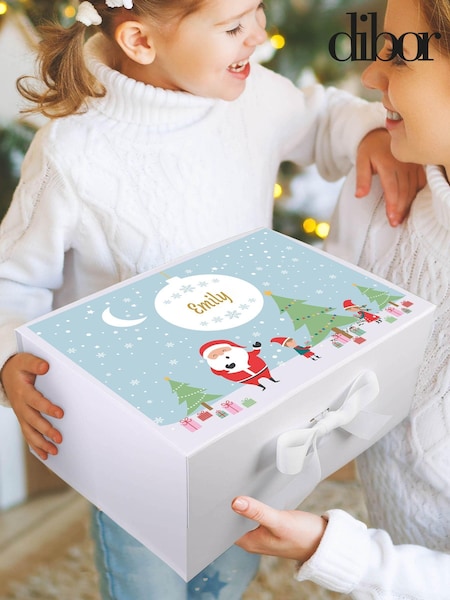 Personalised North Pole Christmas Eve Box by Dibor (AK8166) | £22