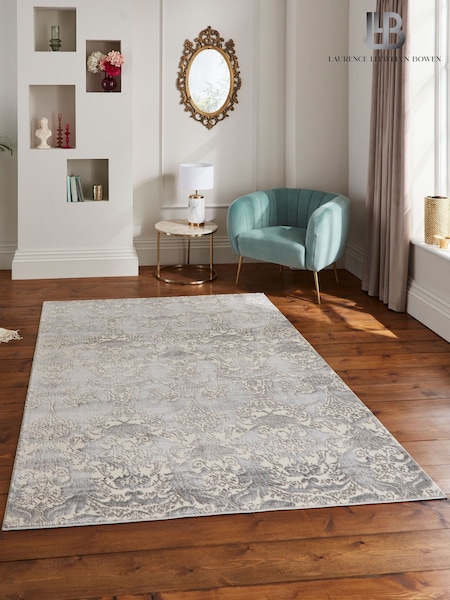 Laurence Llewelyn-Bowen Grey Imperial Rug (AK8279) | £100 - £295