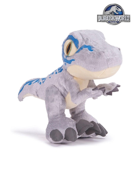 Jurassic World 10" Chunky Blue Raptor Plush Toy (AK8318) | £17