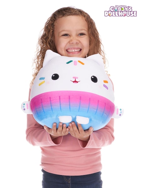 Gabbys Dollhouse 14" Super Squishy Cakey Cat Plush Toy (AK8324) | £25