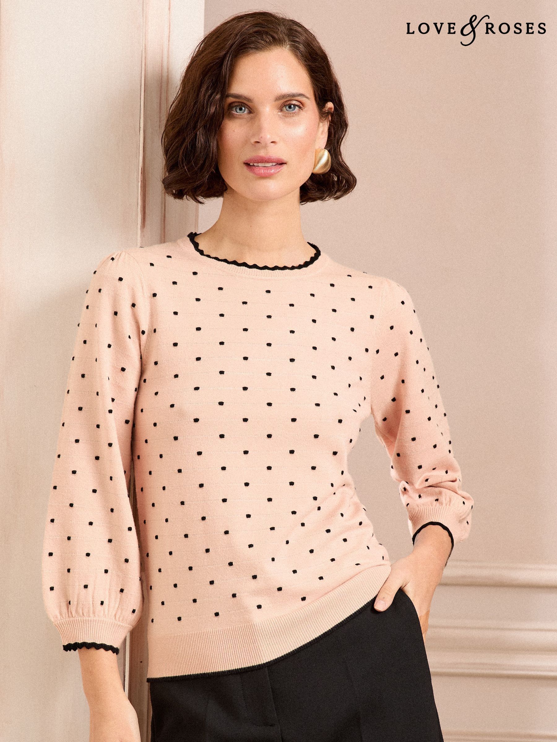 Buy Women's Jumpers Pink Long Sleeve Knitwear Online | Next UK