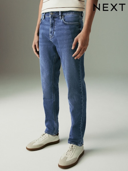 Blue Light Slim Fit Motionflex Jeans (AK8735) | £38