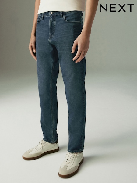 Blue Tint Vintage Slim Fit Comfort Stretch Jeans (AK8750) | £35