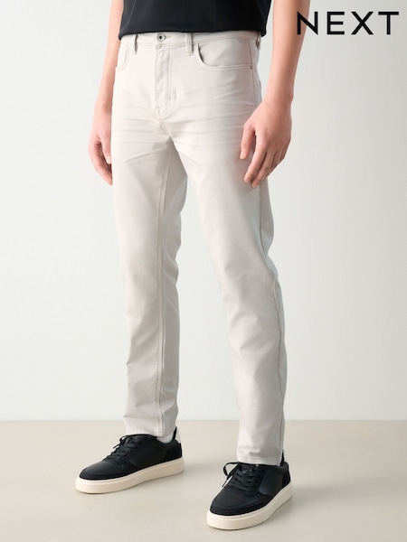 Light Stone Slim Fit Comfort Stretch Jeans (AK8751) | £32