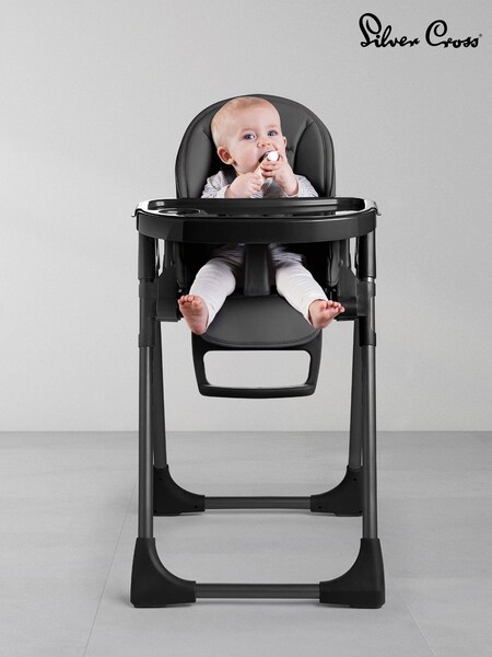 Silver Cross Black Gourmet Highchair (AK8870) | £135