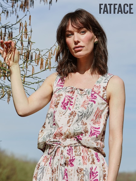 FatFace Blair Multi Botanical Beeble Cami (AK9297) | £35