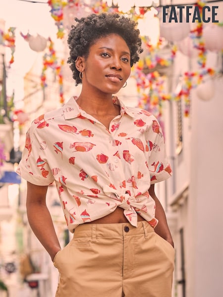 FatFace Sanchez Ivory Shoal Shirt (AK9299) | £42