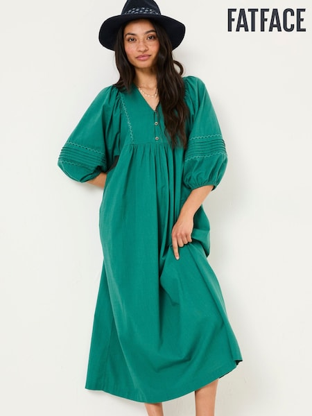 Jade Green Jess Midi Dress (AK9430) | £42
