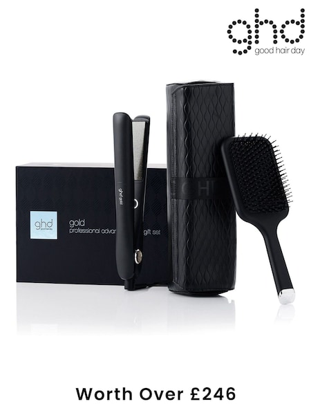 ghd Gold Hair Straightener Gift Set (Worth over £246) (AK9861) | £199