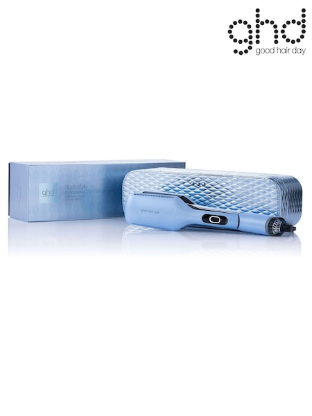 ghd Duet Style Limited Edition  2-in-1 Hot Air Styler Gift Set in Icy Blue (AK9867) | £389