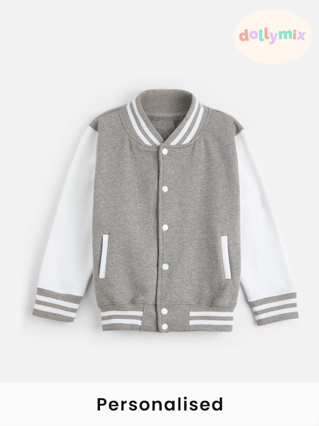 Personalised Kids Varsity Jacket by Dollymix (AK9876) | £30