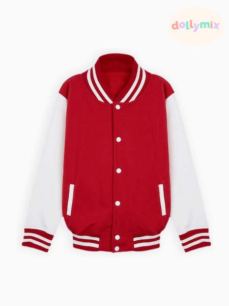 Personalised Kids Varsity Jacket by Dollymix (AK9881) | £30