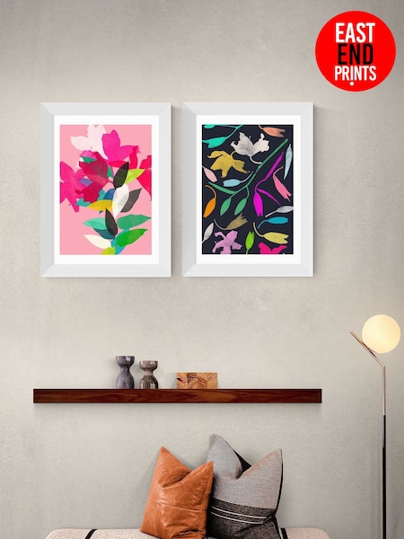 East End Prints White Lily Diptych by Garima Dhavan (AL0047) | £90 - £245