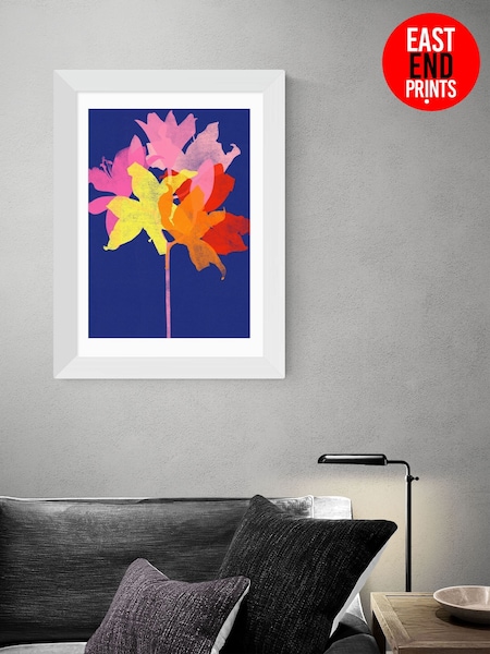 East End Prints White Lily 41 Framed Print by Garima Dhavan (AL0059) | £50 - £130