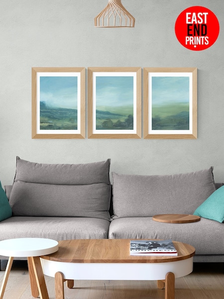East End Prints Oak Devon Triptych Wall Art by Dan Hobday (AL0092) | £140 - £370