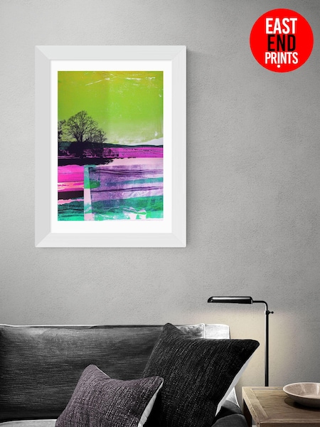 East End Prints White Hungry For Beauty Framed Print Wall Art by Lucy Merriman (AL0095) | £50 - £130