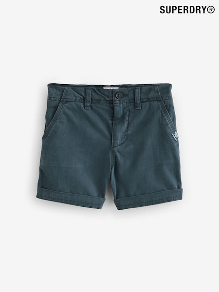 Superdry Navy Chinos Shorts (AL0445) | £26 - £28
