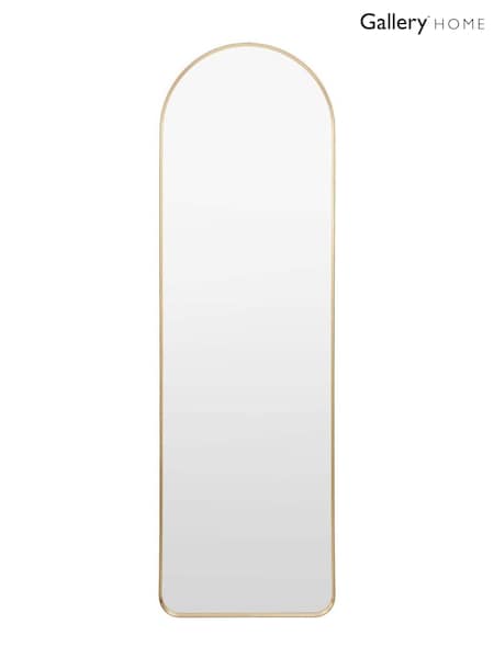 Gallery Home Gold Whitland Arch Leaner Mirror (AL0488) | £150
