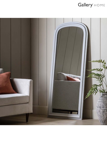 Gallery Home Stone Wood Loughor Arch Leaner Mirror (AL0495) | £145