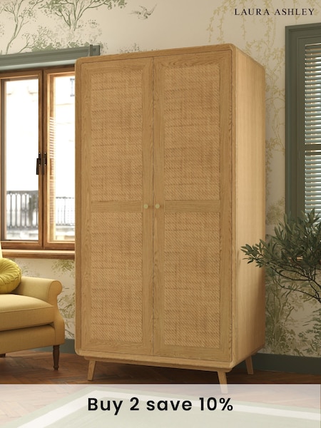 Laura Ashley Natural Millen Double Wardrobe (AL0781) | £1,375