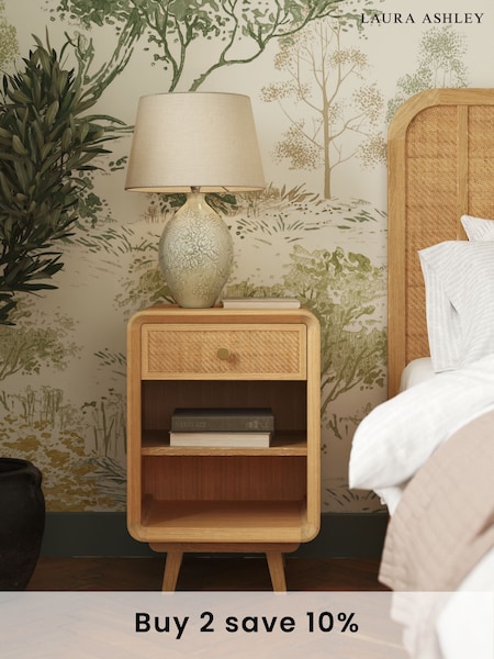 Laura Ashley Millen 1 Drawer Bedside Chest (AL0789) | £325