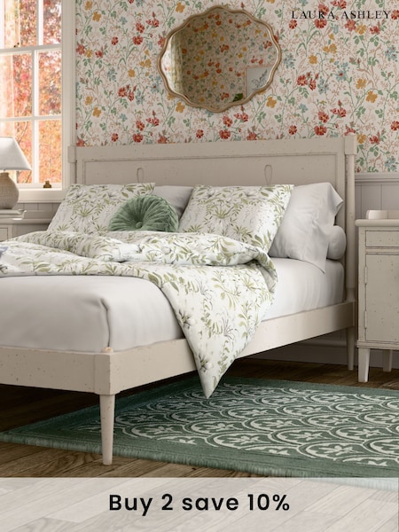 Laura Ashley Antique White Annaside Bed Frame (AL0833) | £725 - £875