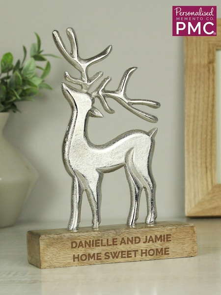 Personalised Stag Ornament by PMC (AL1278) | £25