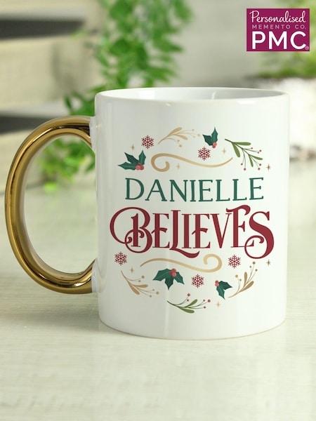 Personalised Christmas Mug by PMC (AL1279) | £15