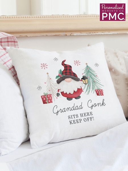 Personalised Gonk Christmas Cushion by PMC (AL1284) | £24