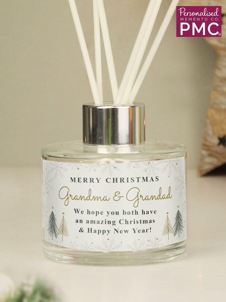 Personalised Christmas Reed Diffuser by PMC (AL1285) | £15