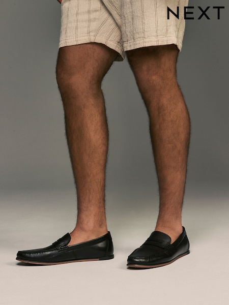 Brown Leather Loafers (AL1367) | £48