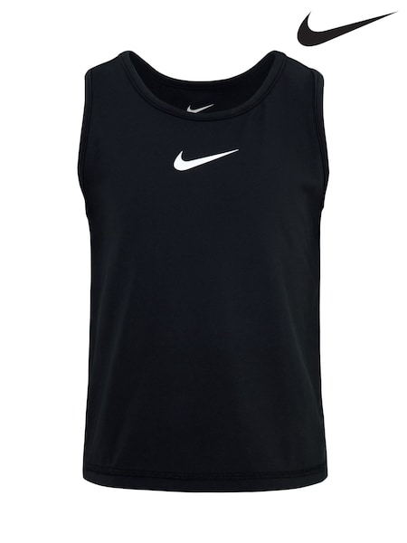 Nike Black Little Kids Pro Vest Top (AL1696) | £18