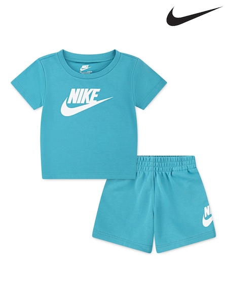 Nike Blue Infant Club T-Shirt and Shorts Set (AL1699) | £30