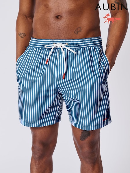 Aubin Blue Bardney Swim Shorts (AL1851) | £59